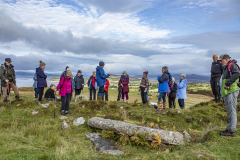 Discussion at Cashel Iron Age Dun and Enclosure
