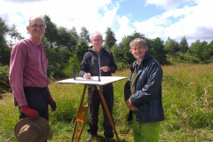 plane-table-recording-at-Drumshanty-flax-mill-excavation-