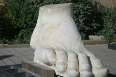 Roman Bigfoot, Caesarea Maritima, Israel