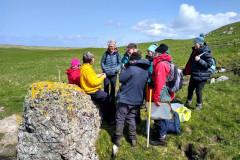 Without a doubt Paleolithic, confirms lithics expert Ann Clarke. Tiree, May 2023