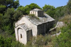 Byzantine church of St Nicholas the Greek, Lopud Island, Croatia